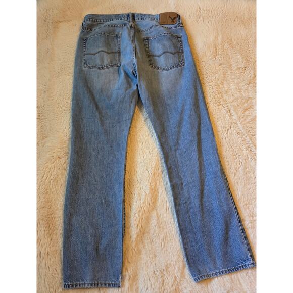 American Eagle Outfitters Mens Original Straight jeans size 34/32 FLAW - Picture 9 of 12